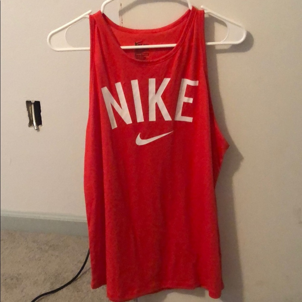 Red Nike Tank Top